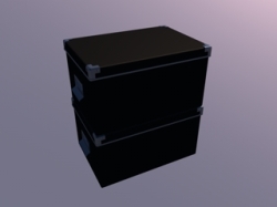 手提袋 收纳盒 纸箱  (3)c4d模型免费下载