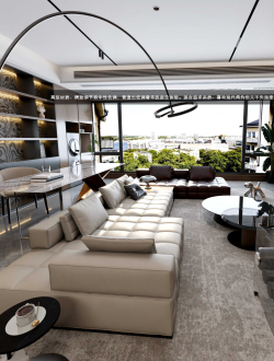 现代轻奢家装全套定制案例